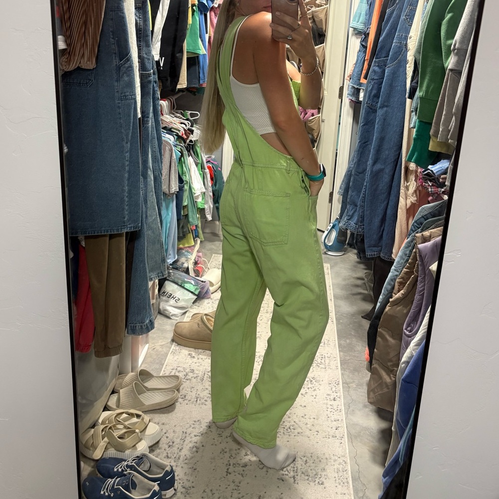 Free People We The Free Ziggy Denim Overalls - Picture 4 of 8